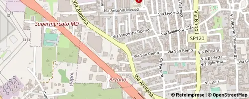 Mappa Arzano