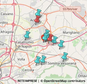 Mappa Piazza Giovanni Leone, 80038 Pomigliano d'Arco NA, Italia (2.82333)