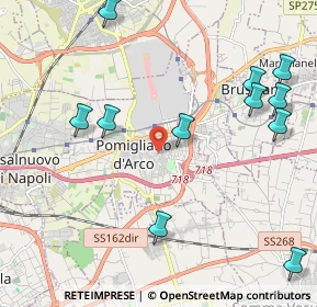 Mappa Piazza Giovanni Leone, 80038 Pomigliano d'Arco NA, Italia (2.74545)
