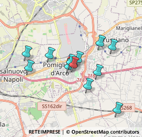 Mappa Piazza Giovanni Leone, 80038 Pomigliano d'Arco NA, Italia (1.62167)