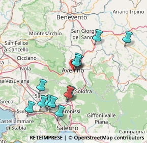 Mappa Via Castagno S. Francesco, 83100 Avellino AV, Italia (16.22)