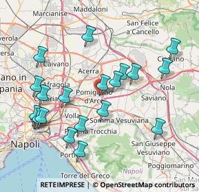 Mappa Via di Giacomo, 80038 Pomigliano d'Arco NA, Italia (8.9325)