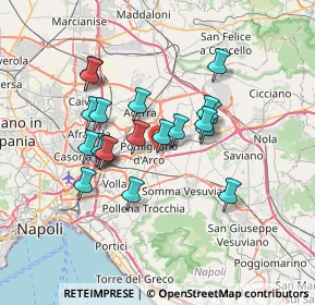 Mappa Via Mancini, 80038 Pomigliano d'Arco NA, Italia (6.317)