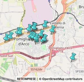 Mappa Via Mancini, 80038 Pomigliano d'Arco NA, Italia (0.7315)