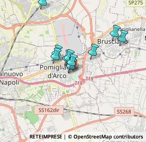 Mappa Via Mancini, 80038 Pomigliano d'Arco NA, Italia (1.38091)
