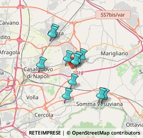 Mappa Via Mancini, 80038 Pomigliano d'Arco NA, Italia (2.86545)