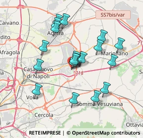 Mappa Via di Giacomo, 80038 Pomigliano d'Arco NA, Italia (3.49684)