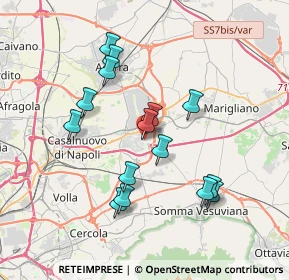 Mappa Via Mancini, 80038 Pomigliano d'Arco NA, Italia (3.65)