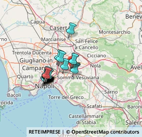 Mappa Via di Giacomo, 80038 Pomigliano d'Arco NA, Italia (11.198)
