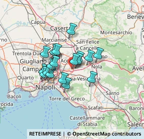 Mappa Via Mancini, 80038 Pomigliano d'Arco NA, Italia (10.3095)