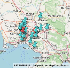 Mappa Via Cosimo Miccoli, 80038 Pomigliano d'Arco NA, Italia (11.0505)