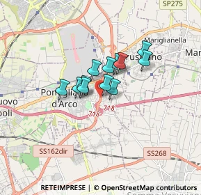 Mappa Via Cosimo Miccoli, 80038 Pomigliano d'Arco NA, Italia (1.0775)