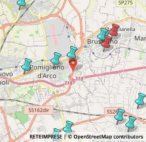 Mappa Via Cosimo Miccoli, 80038 Pomigliano d'Arco NA, Italia (3.03231)