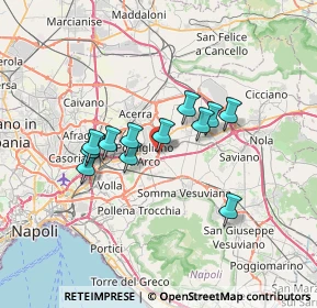 Mappa Via Cosimo Miccoli, 80038 Pomigliano d'Arco NA, Italia (5.71083)