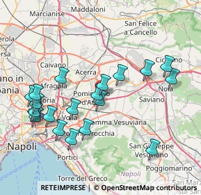 Mappa Via Cosimo Miccoli, 80038 Pomigliano d'Arco NA, Italia (8.7535)