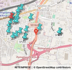 Mappa Via Cosimo Miccoli, 80038 Pomigliano d'Arco NA, Italia (0.633)