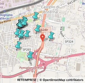 Mappa Via Cosimo Miccoli, 80038 Pomigliano d'Arco NA, Italia (0.572)