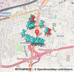 Mappa Via Cosimo Miccoli, 80038 Pomigliano d'Arco NA, Italia (0.3165)