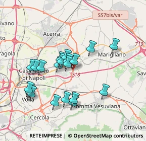 Mappa Via Cosimo Miccoli, 80038 Pomigliano d'Arco NA, Italia (3.535)