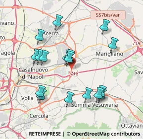 Mappa Via Cosimo Miccoli, 80038 Pomigliano d'Arco NA, Italia (4.04412)