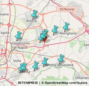 Mappa Via Cosimo Miccoli, 80038 Pomigliano d'Arco NA, Italia (4.02083)