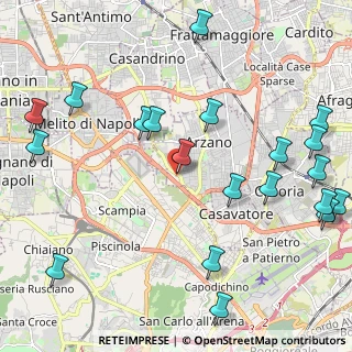 Mappa Via Ovidio, 80022 Arzano NA, Italia (2.9835)