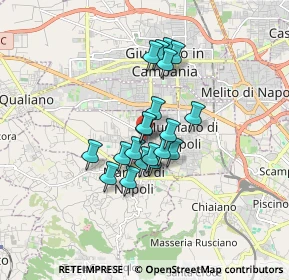 Mappa Via Papa Giovanni XXIII, 80012 Calvizzano NA, Italia (1.2735)