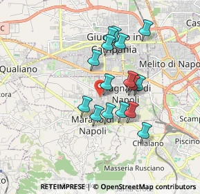 Mappa Via Papa Giovanni XXIII, 80012 Calvizzano NA, Italia (1.55625)