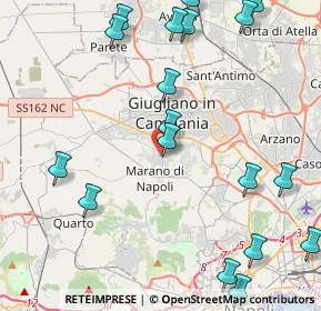 Mappa Via Papa Giovanni XXIII, 80012 Calvizzano NA, Italia (6.18)
