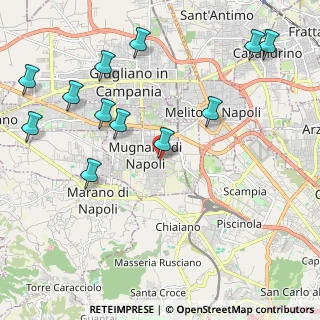 Mappa Via Salvatore Quasimodo, 80018 Mugnano di Napoli NA, Italia (2.6975)