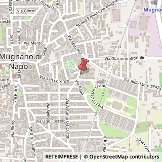 Mappa Via Salvatore Quasimodo, 18, 80018 Mugnano di Napoli, Napoli (Campania)
