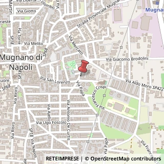 Mappa Via Salvatore Quasimodo, 10-12, 80018 Mugnano di Napoli, Napoli (Campania)