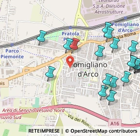 Mappa Via San Luca, 80038 Pomigliano d'Arco NA, Italia (0.6985)