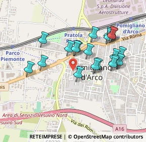Mappa Via San Paolo, 80038 Pomigliano d'Arco NA, Italia (0.4665)