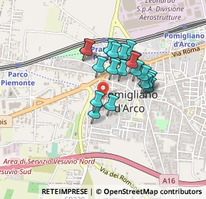 Mappa Via San Luca, 80038 Pomigliano d'Arco NA, Italia (0.3455)