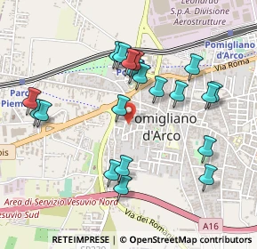 Mappa Via San Paolo, 80038 Pomigliano d'Arco NA, Italia (0.5215)