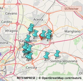 Mappa Via San Luca, 80038 Pomigliano d'Arco NA, Italia (3.20588)