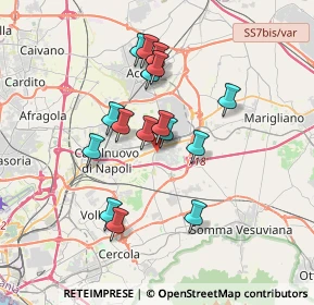 Mappa Via San Paolo, 80038 Pomigliano d'Arco NA, Italia (3.20688)