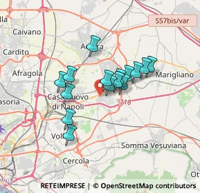 Mappa Via San Paolo, 80038 Pomigliano d'Arco NA, Italia (2.672)