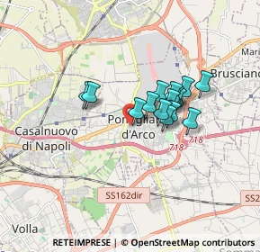 Mappa Via San Luca, 80038 Pomigliano d'Arco NA, Italia (1.272)