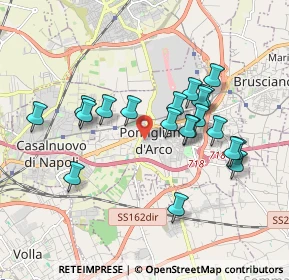 Mappa Via San Paolo, 80038 Pomigliano d'Arco NA, Italia (1.8265)