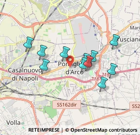 Mappa Via San Luca, 80038 Pomigliano d'Arco NA, Italia (1.64818)