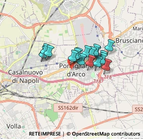 Mappa Via San Paolo, 80038 Pomigliano d'Arco NA, Italia (1.27)