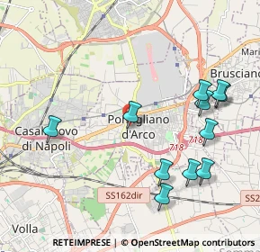 Mappa Via San Luca, 80038 Pomigliano d'Arco NA, Italia (2.38182)