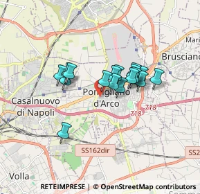 Mappa Via San Paolo, 80038 Pomigliano d'Arco NA, Italia (1.31059)