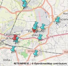 Mappa Via San Paolo, 80038 Pomigliano d'Arco NA, Italia (2.26364)