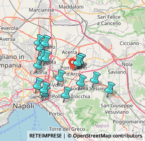 Mappa Via San Luca, 80038 Pomigliano d'Arco NA, Italia (6.77412)