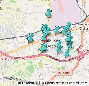 Mappa Via San Paolo, 80038 Pomigliano d'Arco NA, Italia (0.7515)