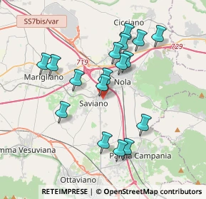 Mappa Via Fratelli Tufani, 80039 Saviano NA, Italia (3.75412)