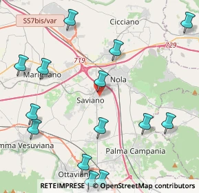 Mappa Via Fratelli Tufani, 80039 Saviano NA, Italia (5.82929)